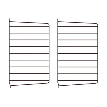 String väggavel - Mörkbrun, 50x30 cm, 2-pack - String