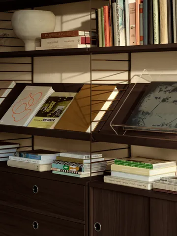 String väggavel - Mörkbrun, 50x30 cm, 2-pack - String