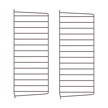String väggavel - Mörkbrun, 75x30 cm, 2-pack - String