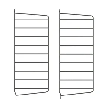 String väggavel - Mörkgrå, 50x20 cm, 2-pack - String