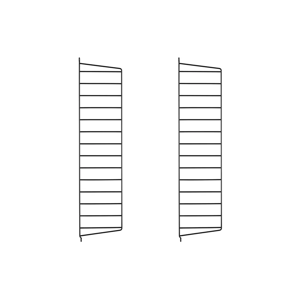 String String väggavel svart, 75x20 cm, 2-pack