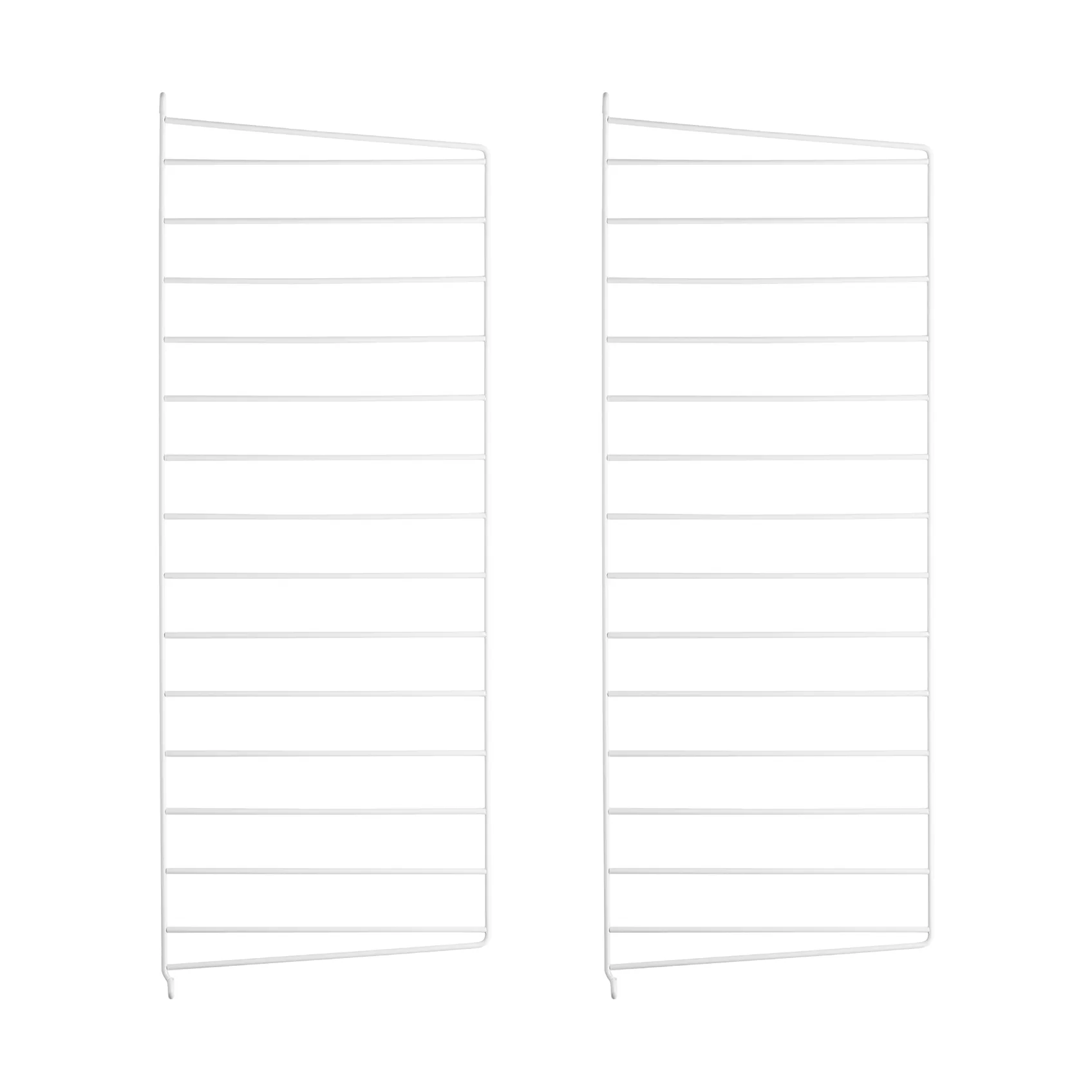 String väggavel, Vit, 75x30 cm, 2-pack