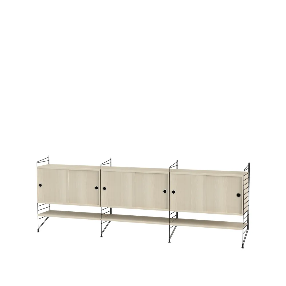 String vardagsrum ask & svart - Kombination F,  String