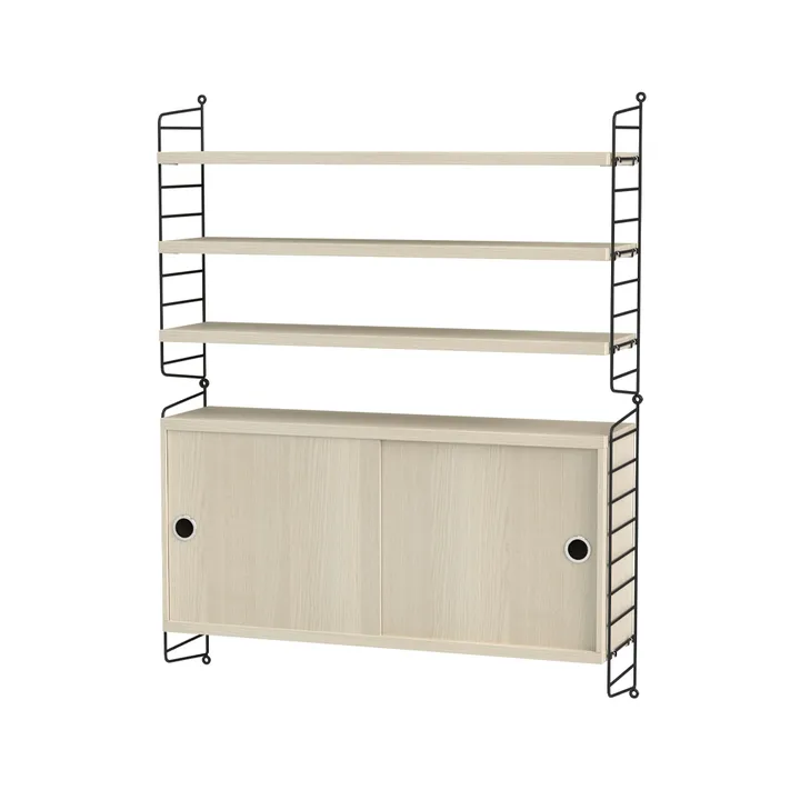 String vardagsrum ask & svart - Kombination I - String