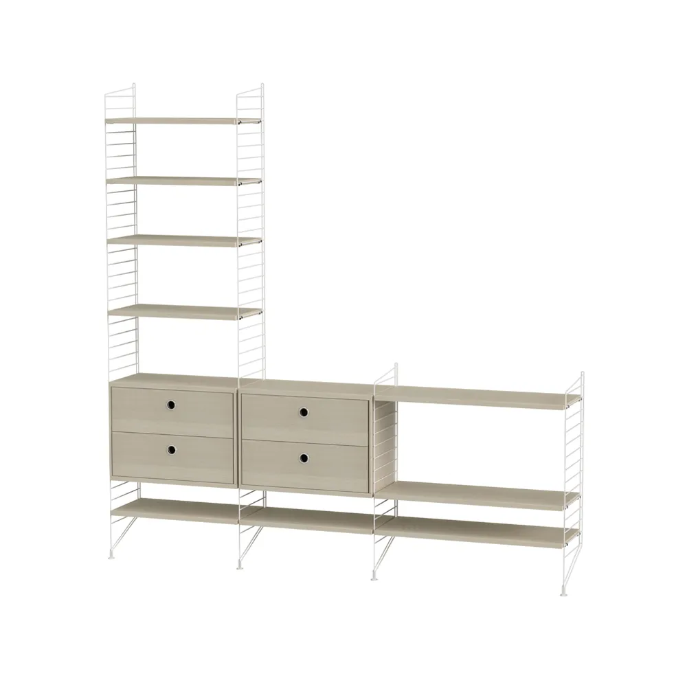 String String vardagsrum ask & vit - Kombination J