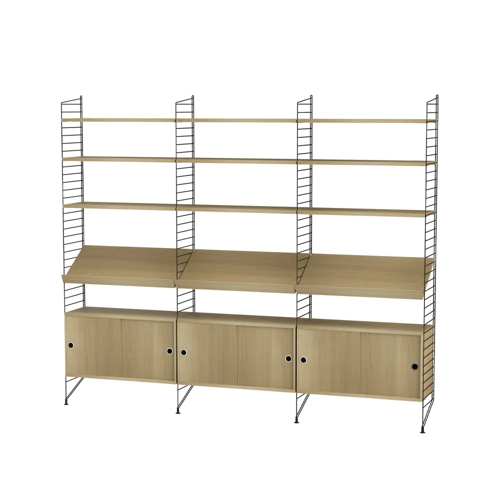 String vardagsrum ek & svart - Kombination G,  String