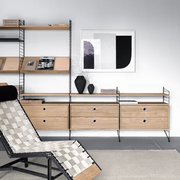 String vardagsrum ek & svart - Kombination K - String