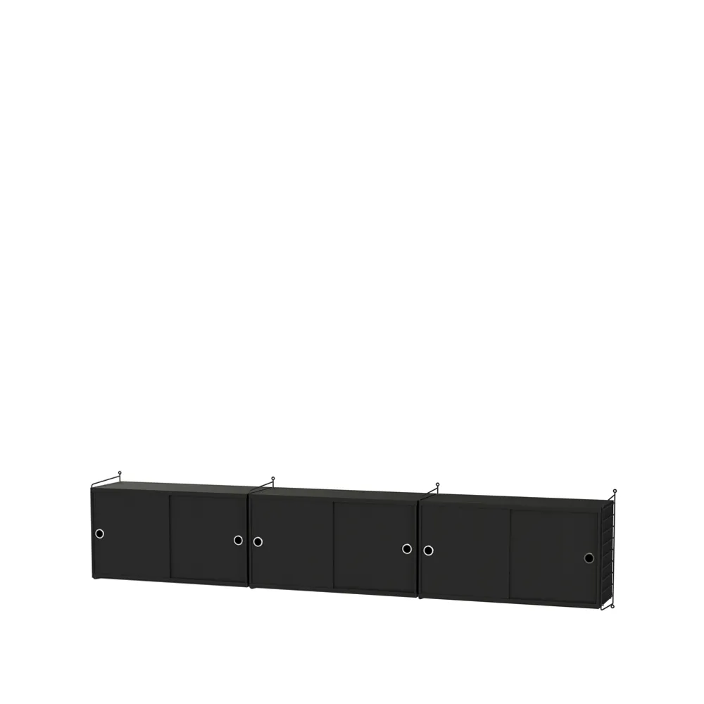 String vardagsrum svart - Kombination D,  String