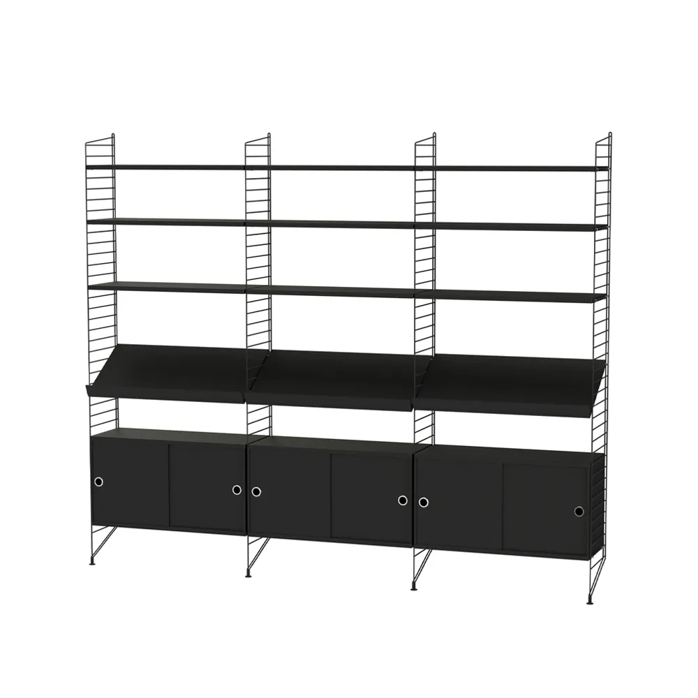 String vardagsrum svart - Kombination G,  String