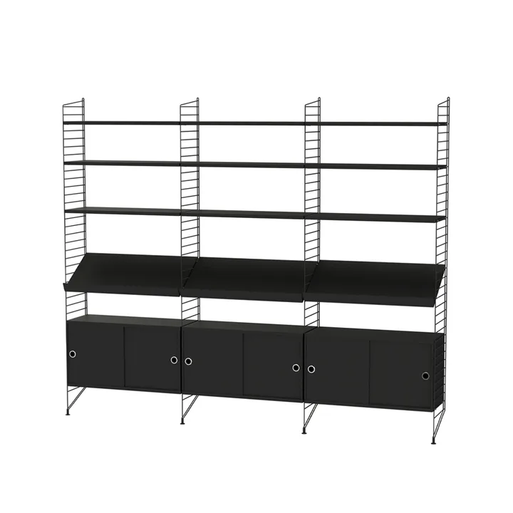 String vardagsrum svart - Kombination G - String