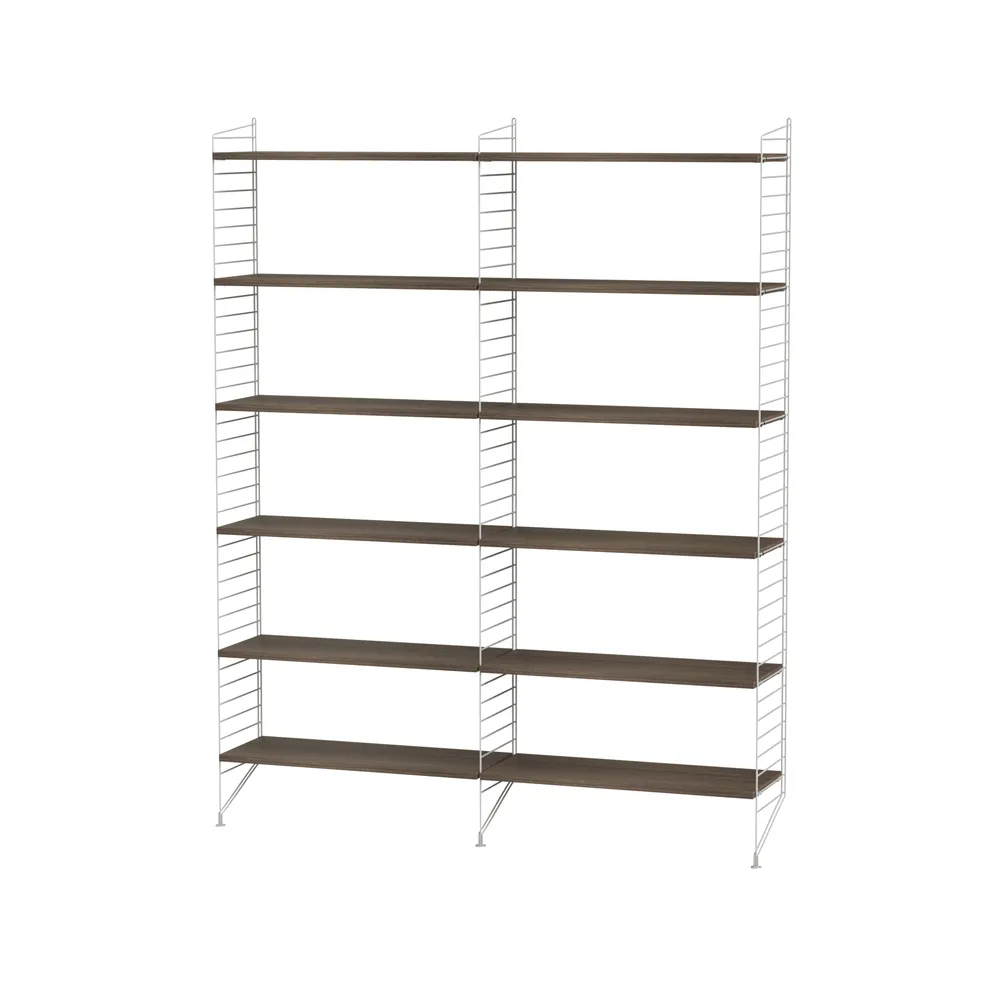 String String vardagsrum valnöt & grå - Kombination A