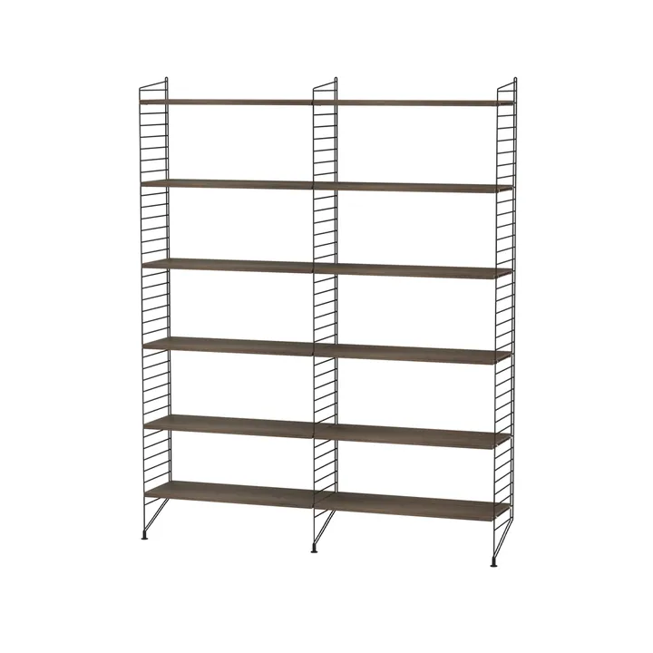 String vardagsrum valnöt & svart - Kombination A - String