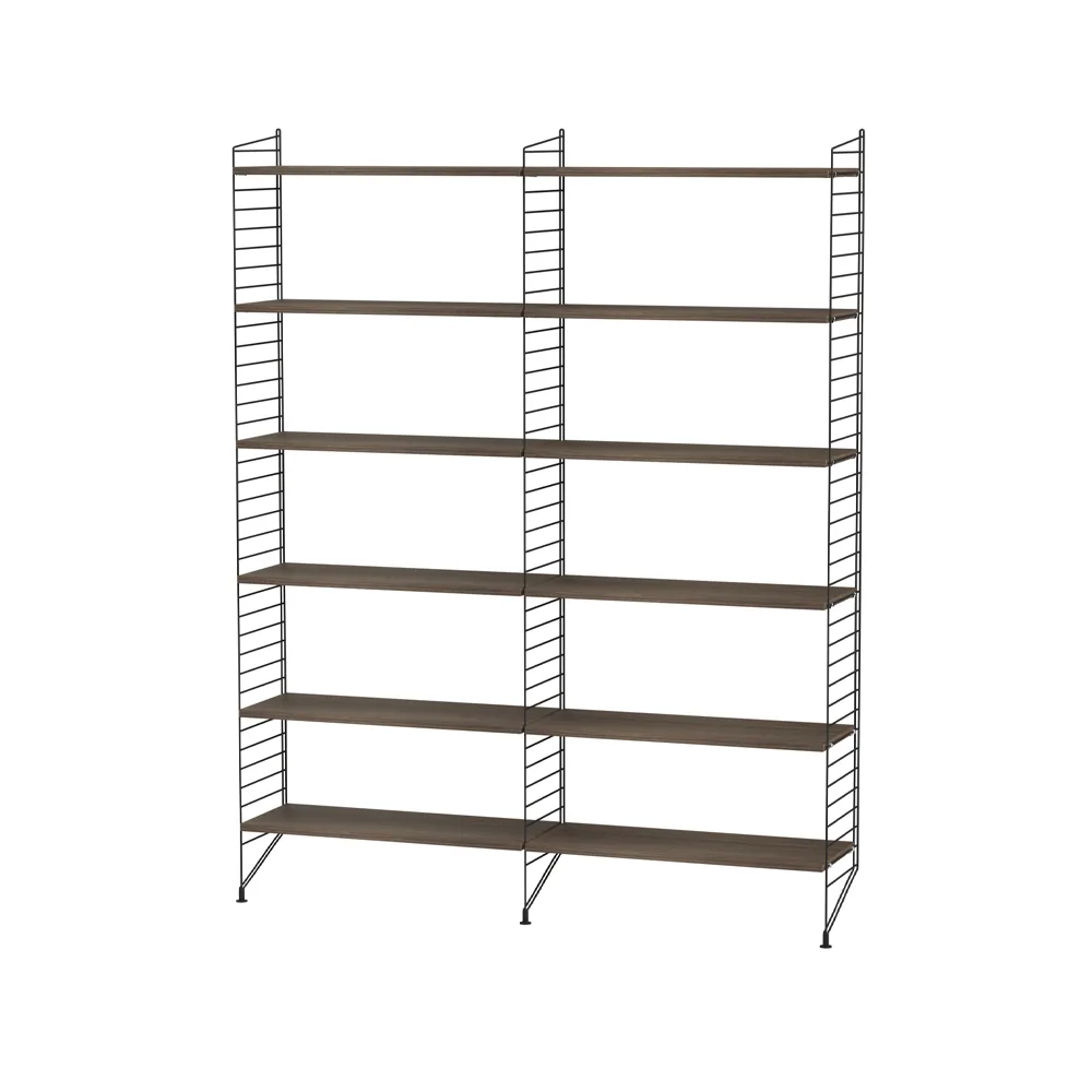 String String vardagsrum valnöt & svart - Kombination A