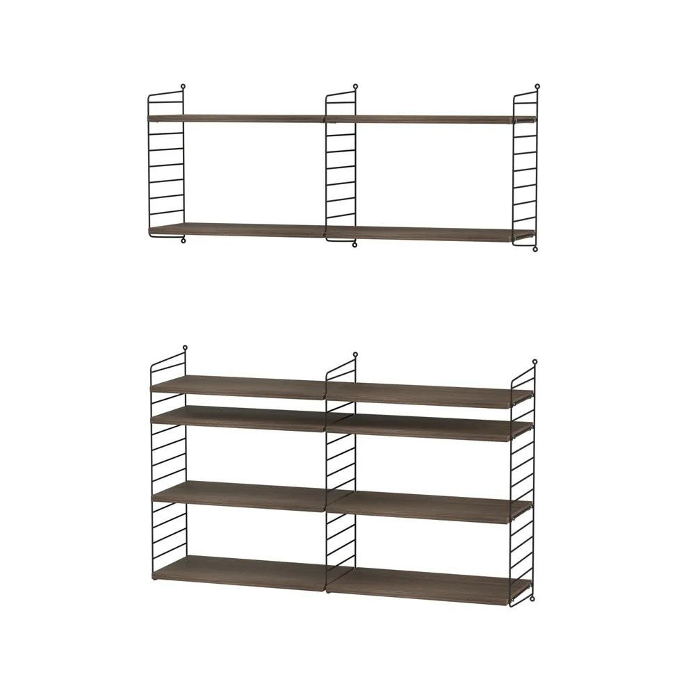 String String vardagsrum valnöt & svart - Kombination N