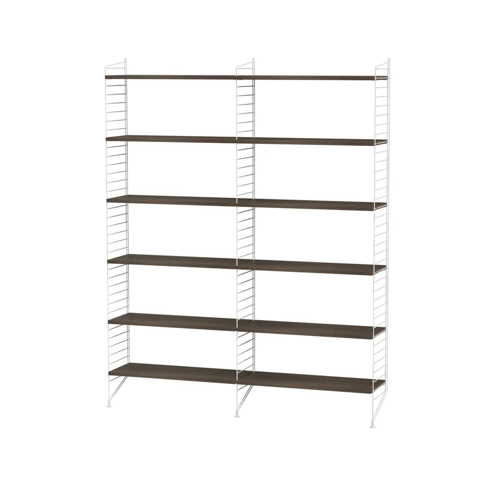 String vardagsrum valnöt & vit - Kombination A,  String