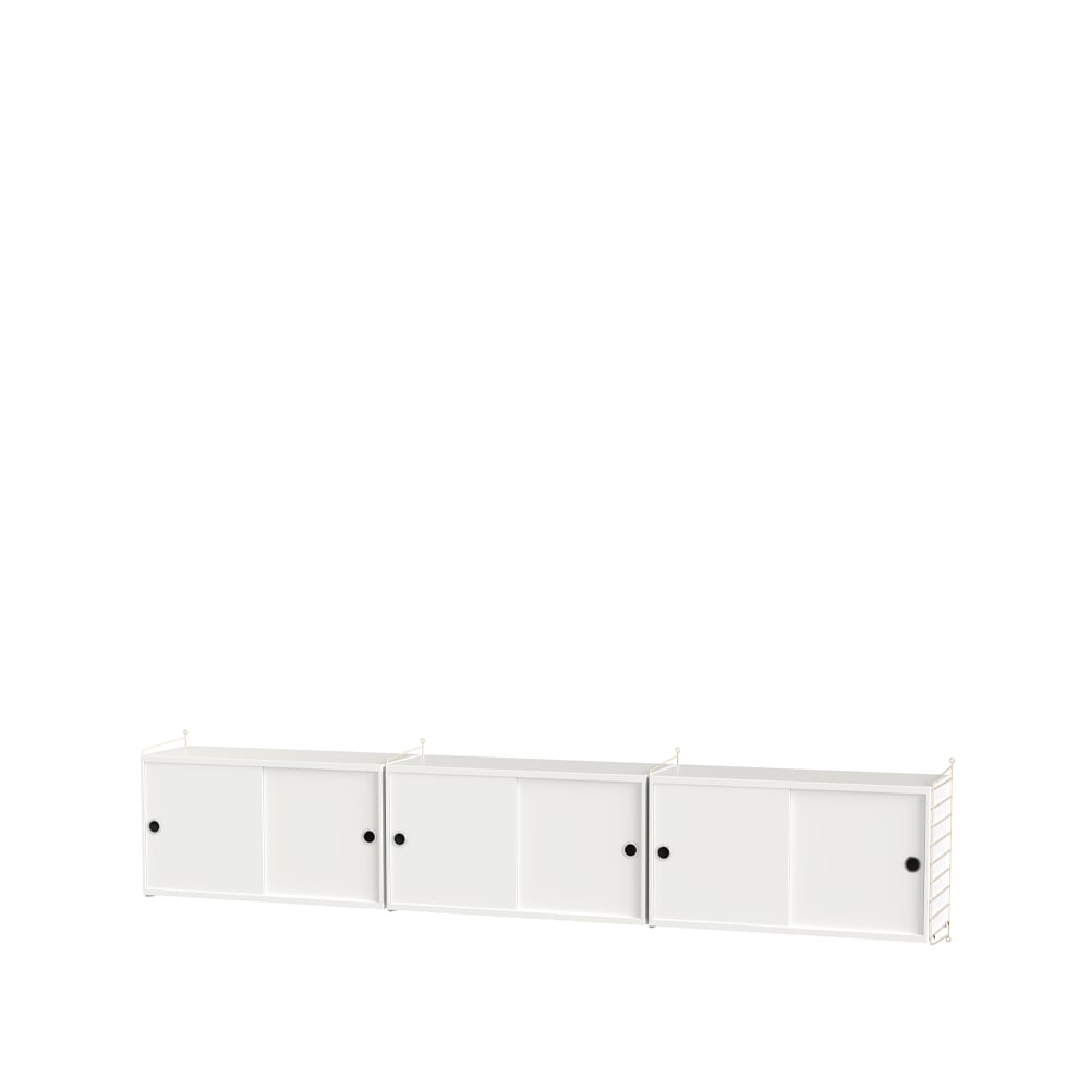 String vardagsrum vit & beige - Kombination D | Skandinavisk Design | Vit