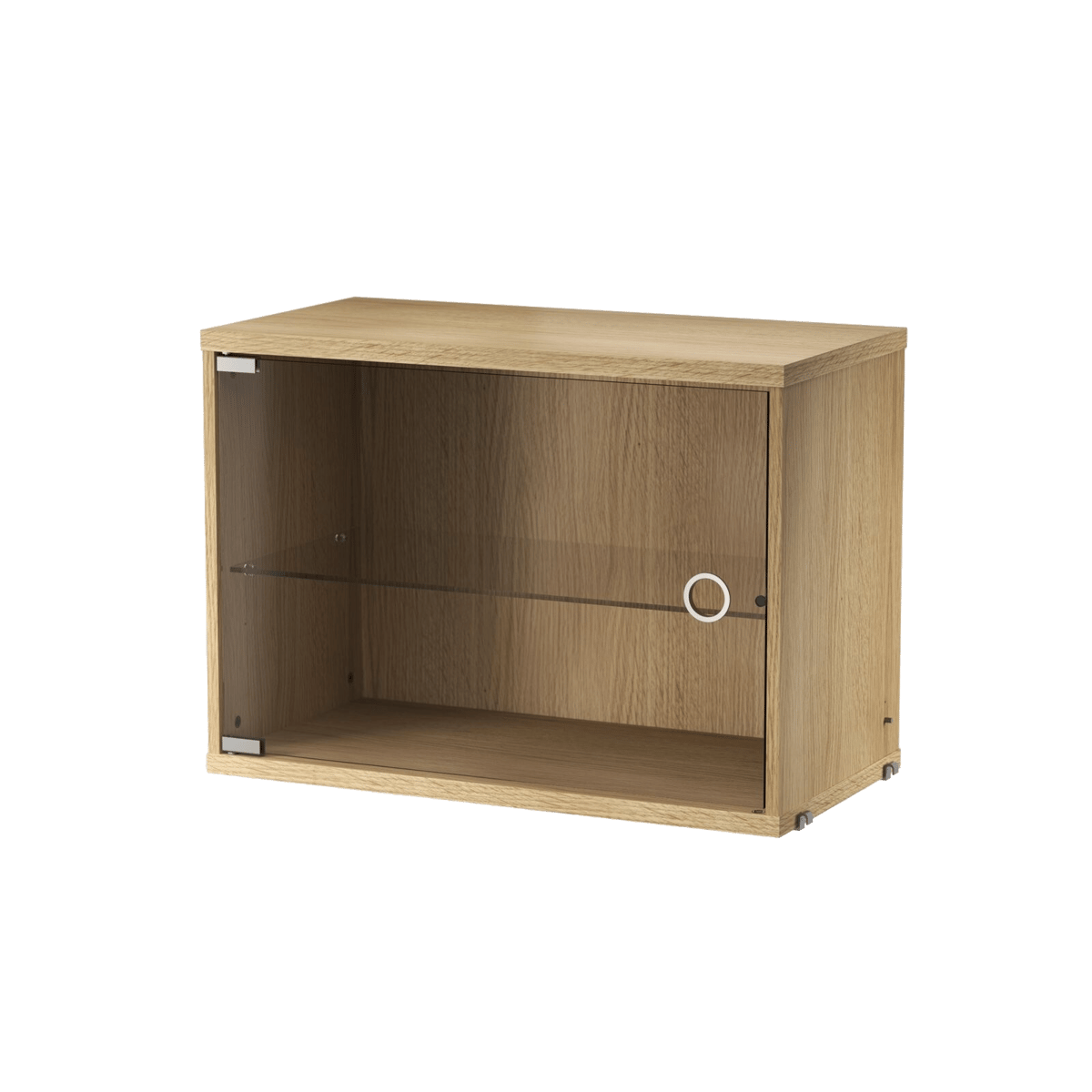 String vitrinskåp 58 cm Ek | Skandinavisk Design | Skåp & Vitrinskåp | Beige
