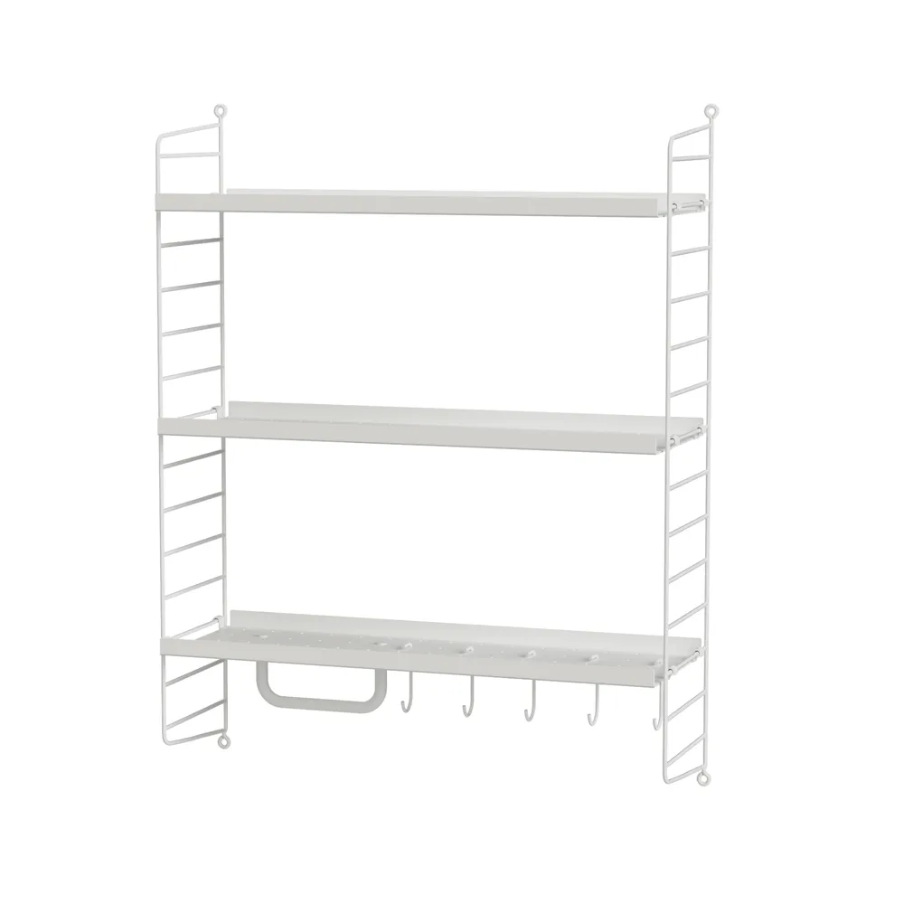 Stringhylla badrum kombination G - vit | Skandinavisk Design | Vit