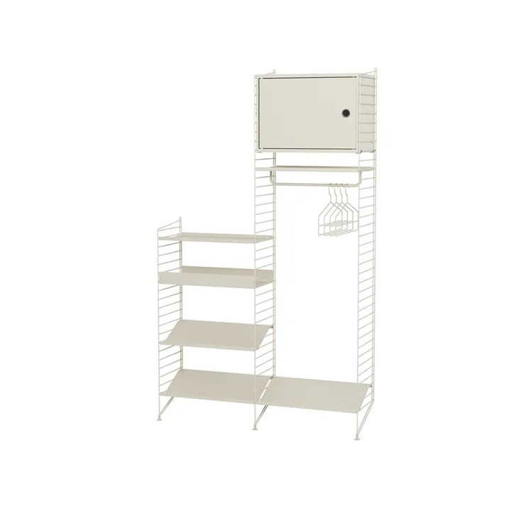 Stringhylla hall beige - Kombination U - String