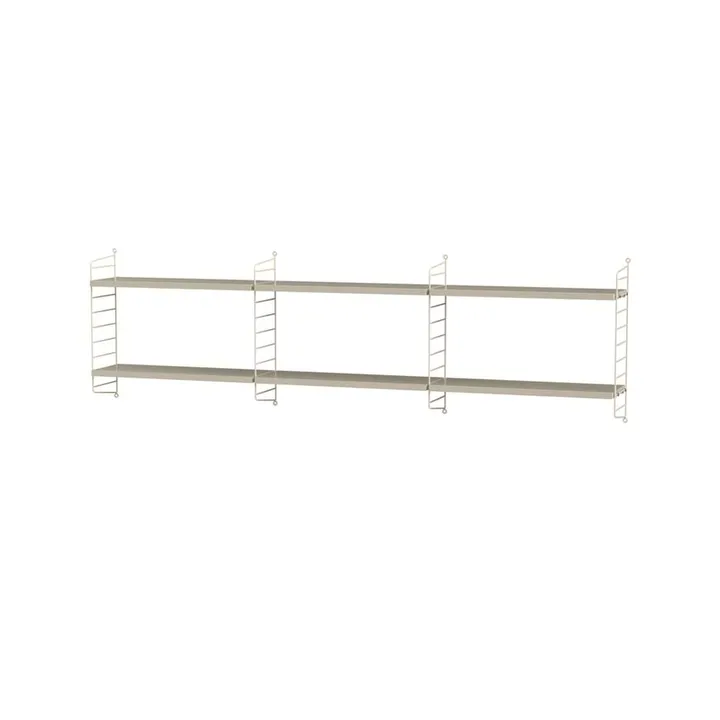 Stringhylla sovrum beige - Kombination E - String