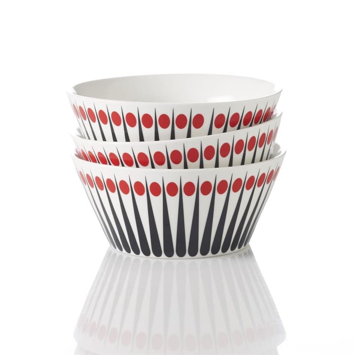 Amanda bowl, vit-tomat (röd) Superliving