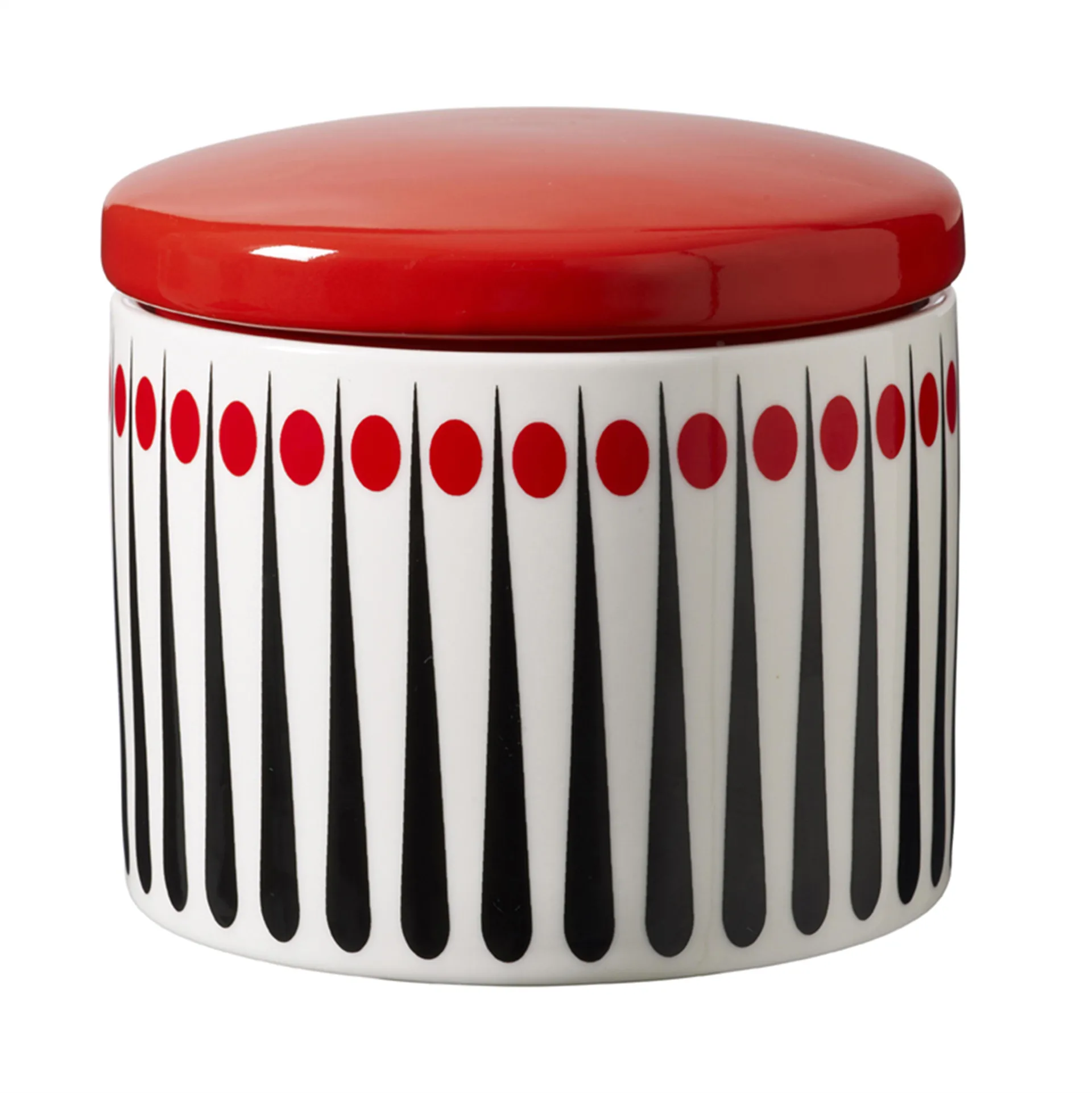 Amanda burk, vit-tomat (röd) 10 cm Superliving