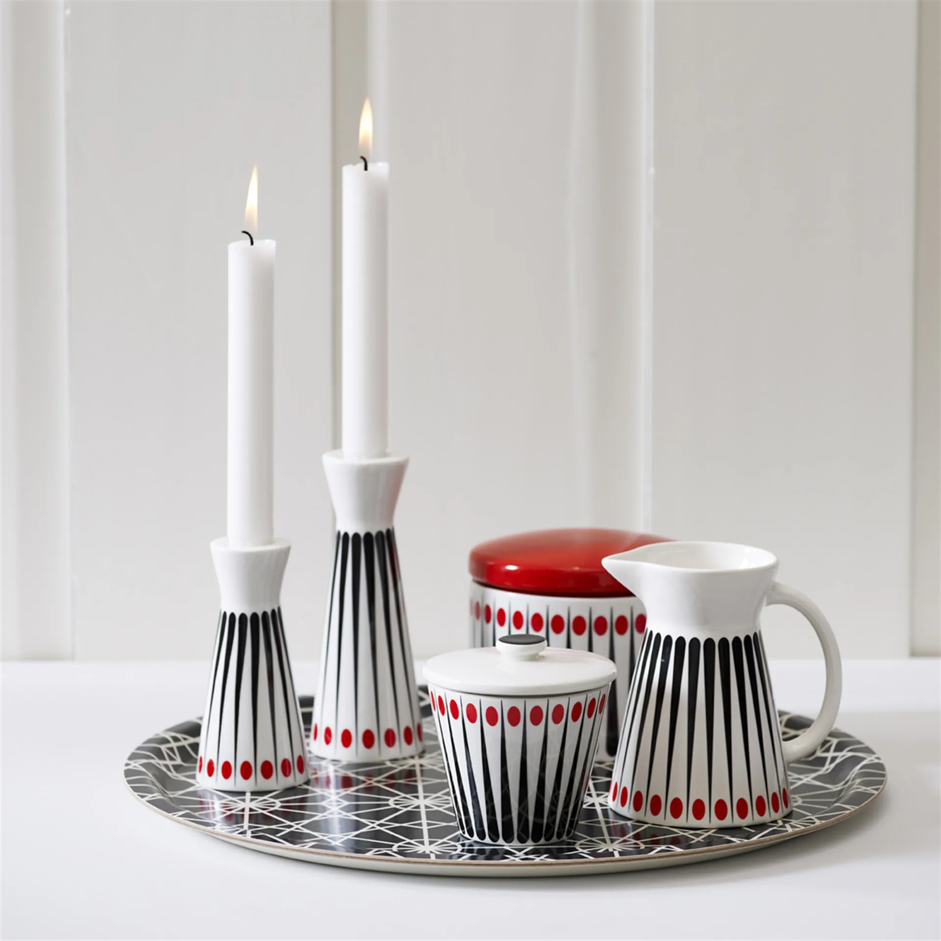 Amanda burk, vit-tomat (röd) 10 cm Superliving