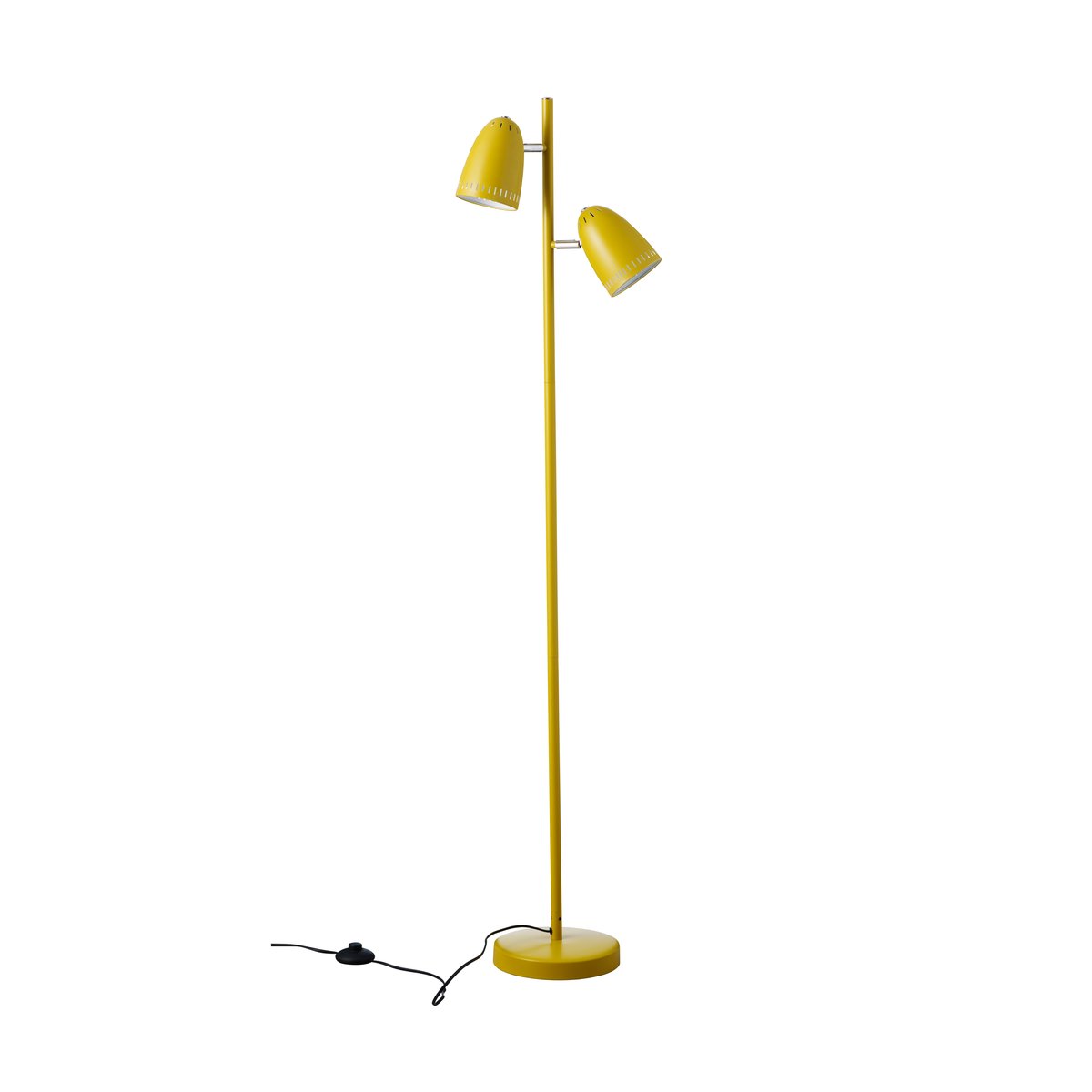 Superliving Dynamo Twin golvlampa Mustard | Skandinavisk Design | Golvlampor | Gul