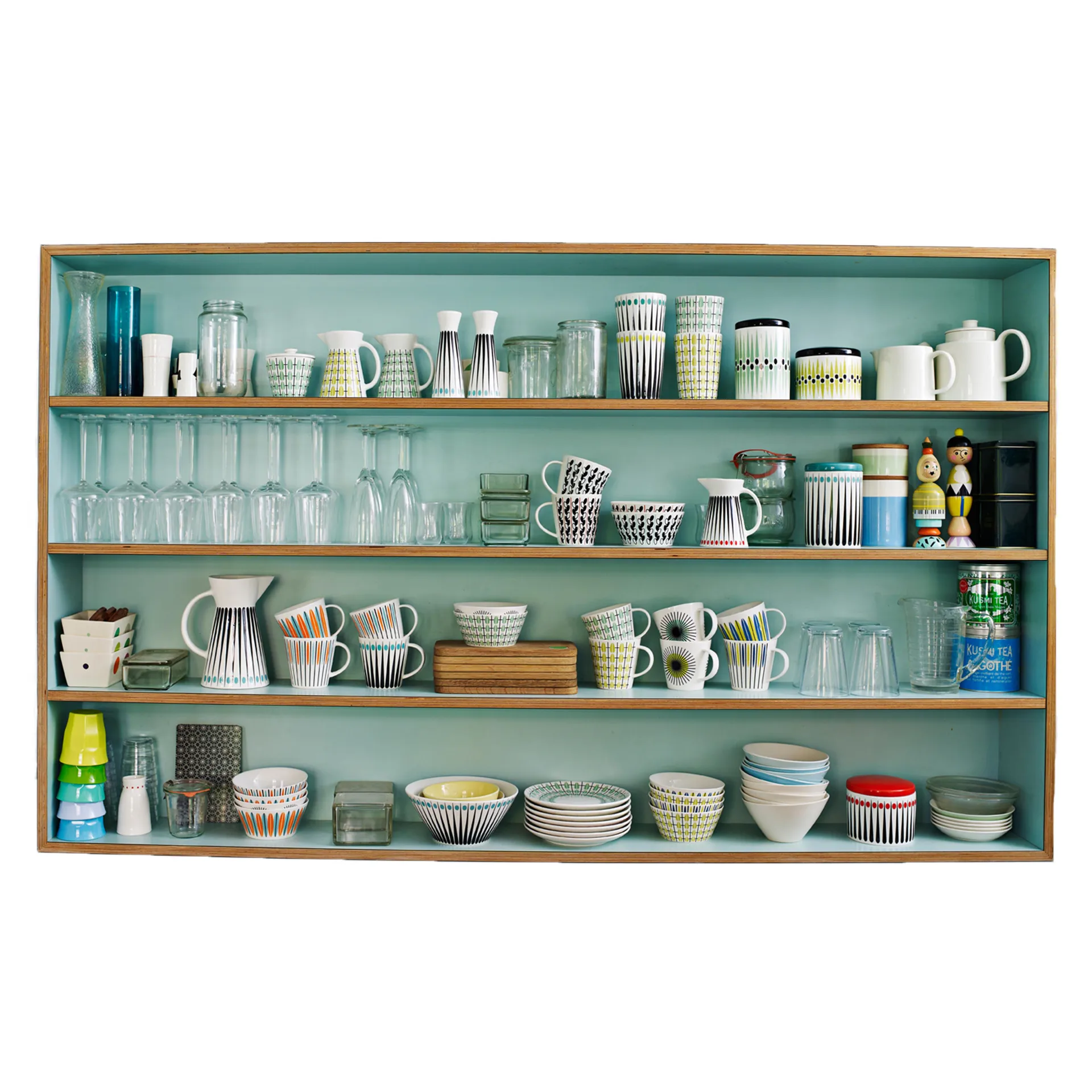 Olivia mjölkkanna, vit-limegrön Superliving