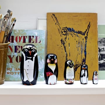 Penguin family babushkadockor - multi 5-pack - Superliving