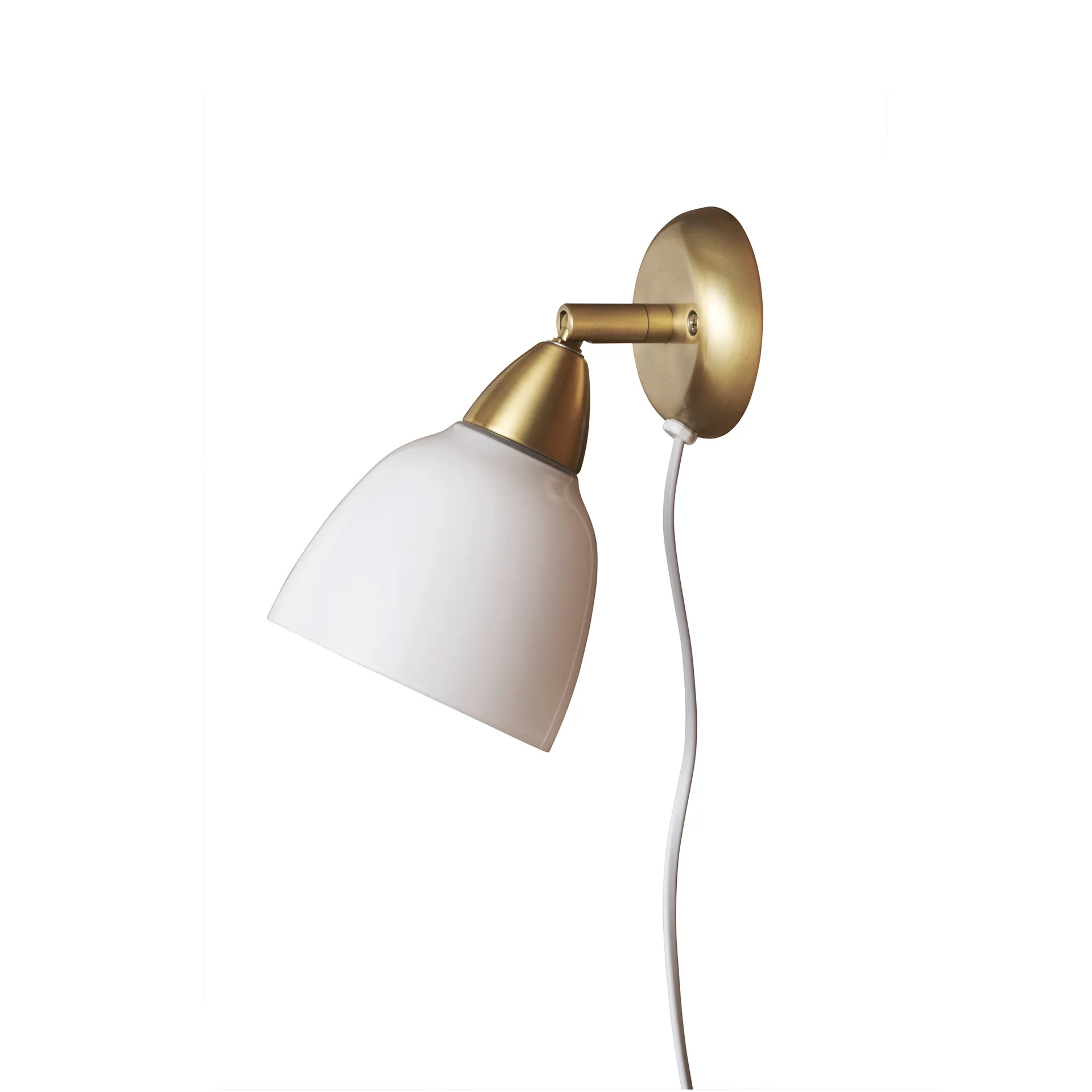 Urban short vägglampa, Brushed Brass Superliving