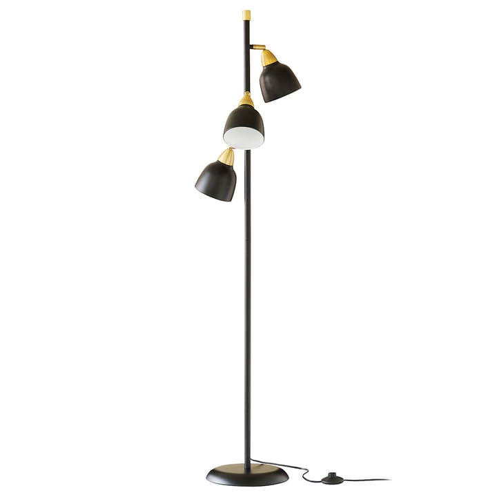 Urban Triple golvlampa - Matt real black - Superliving