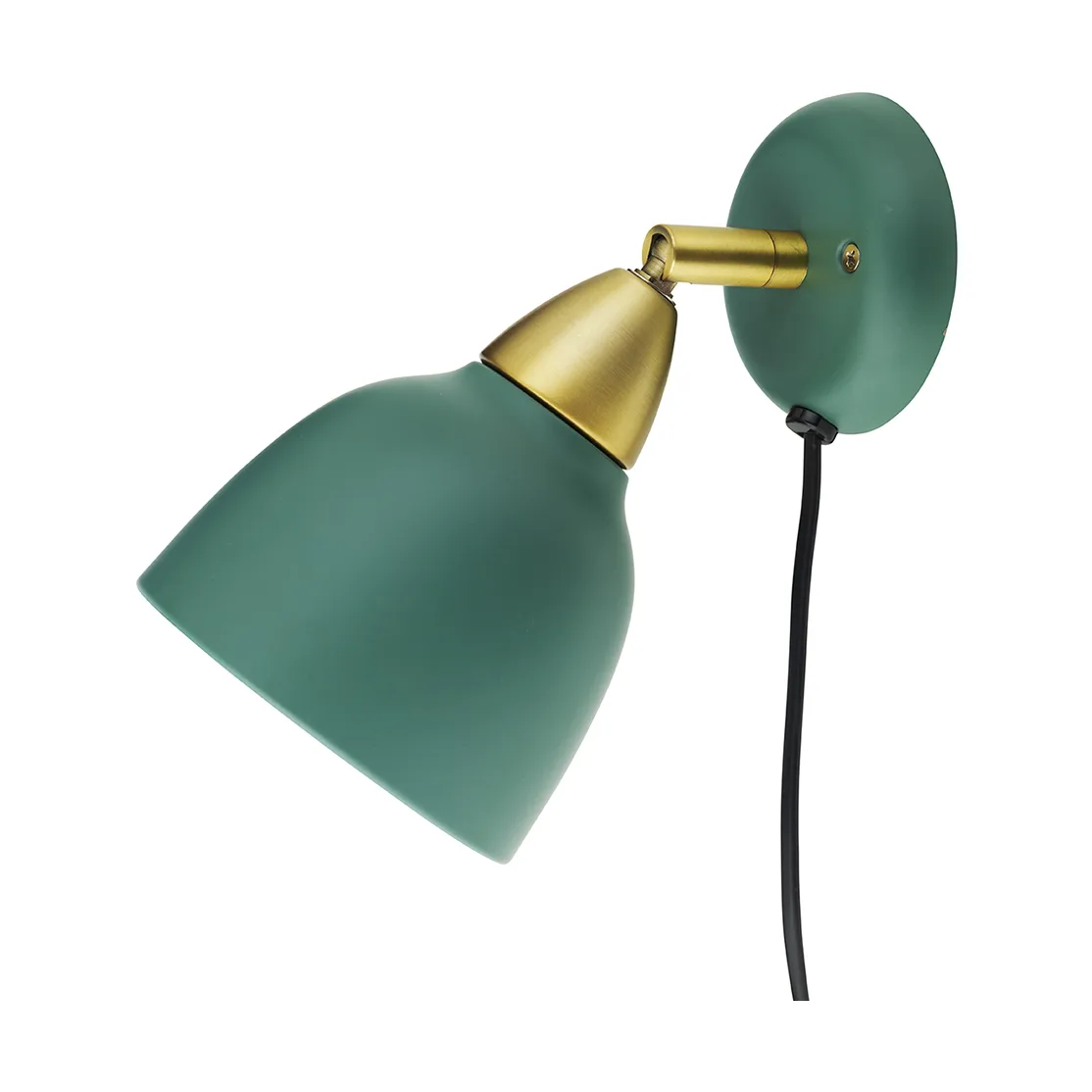Urban vägglampa kort arm, Dark green Superliving