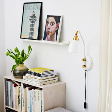 Urban vägglampa - matt whisper white - Superliving