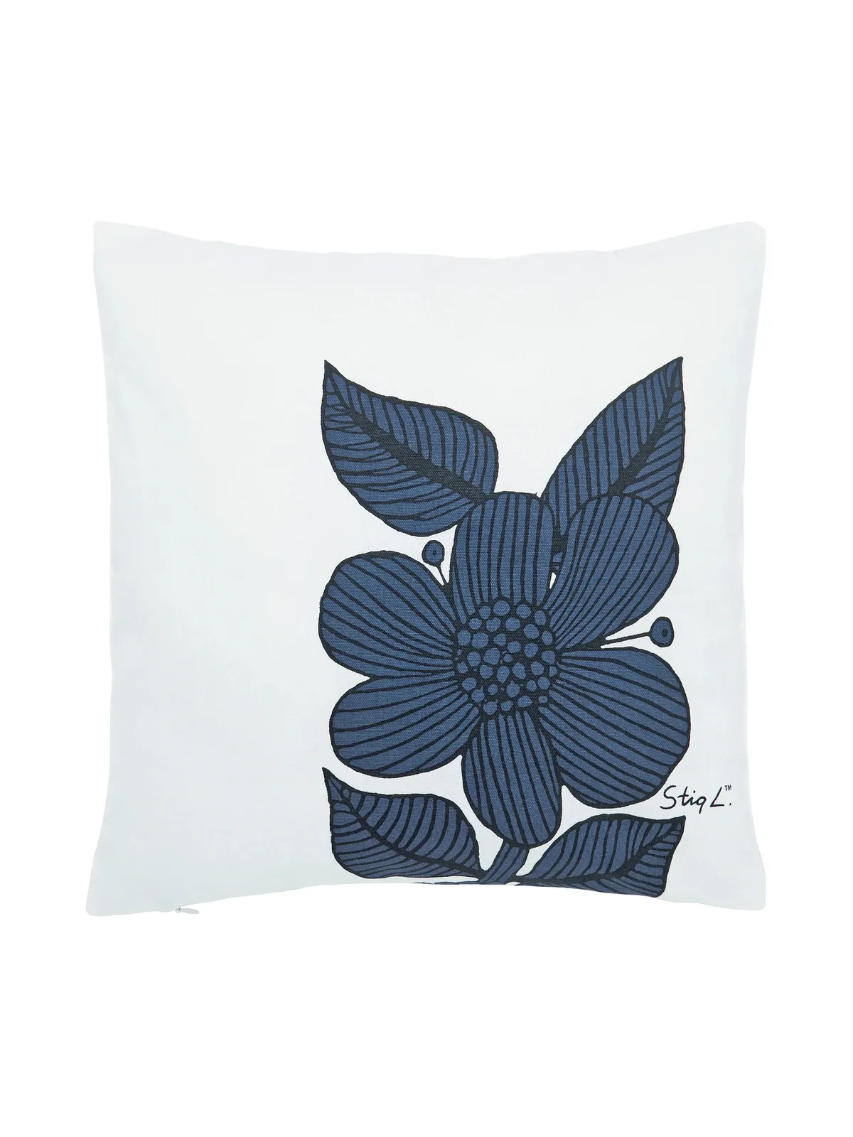 Svanefors Aster kuddfodral 45x45 cm Blå