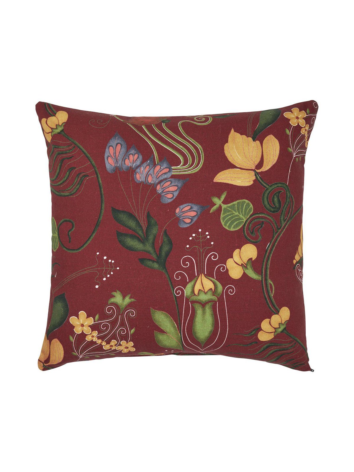 Svanefors José kuddfodral 45x45 cm Vinröd | Skandinavisk Design | Kuddfodral |