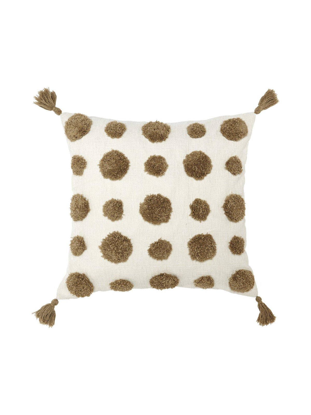 Svanefors Pom kuddfodral 45x45 cm Mocca | Skandinavisk Design | Kuddfodral | Brun