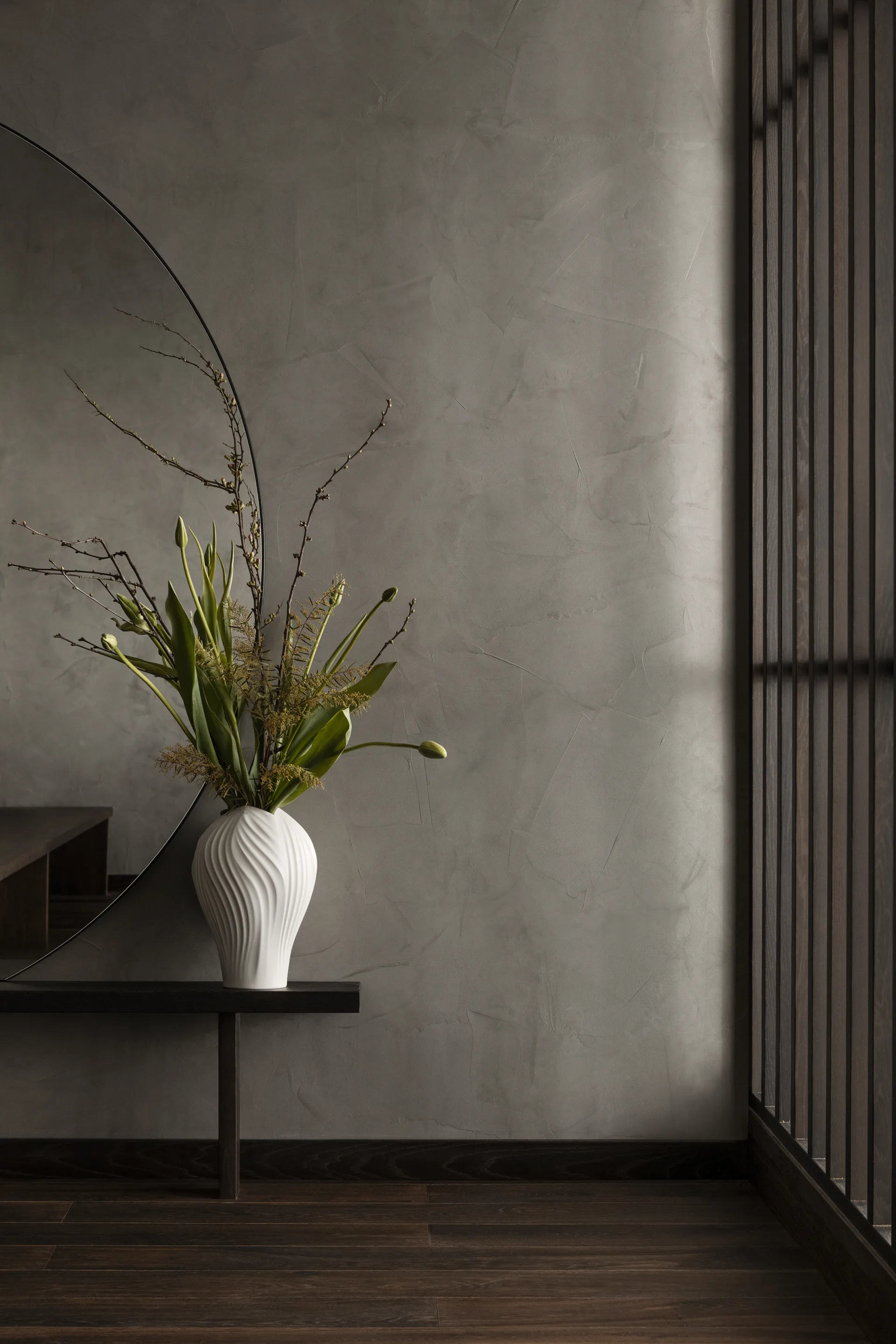 Anna vas stor 31 cm, Vit Swedese