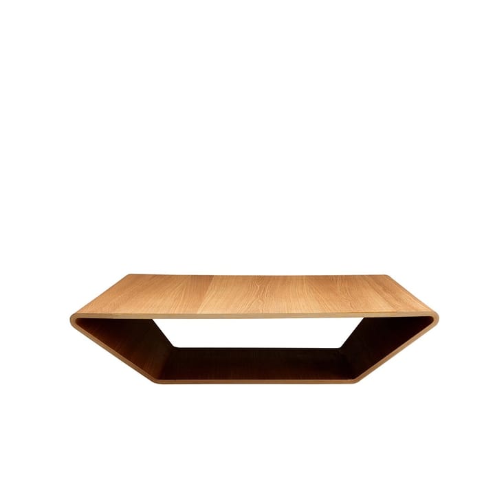 Brasilia soffbord, ek naturlack, 100x100 cm Swedese