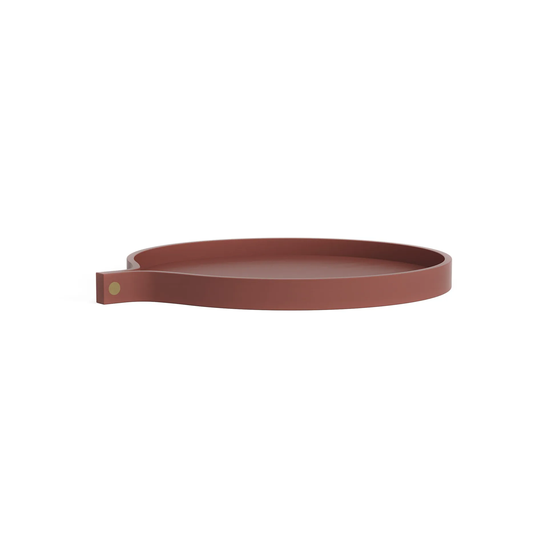 Comma bricka Ø40 cm, Ask röd Swedese