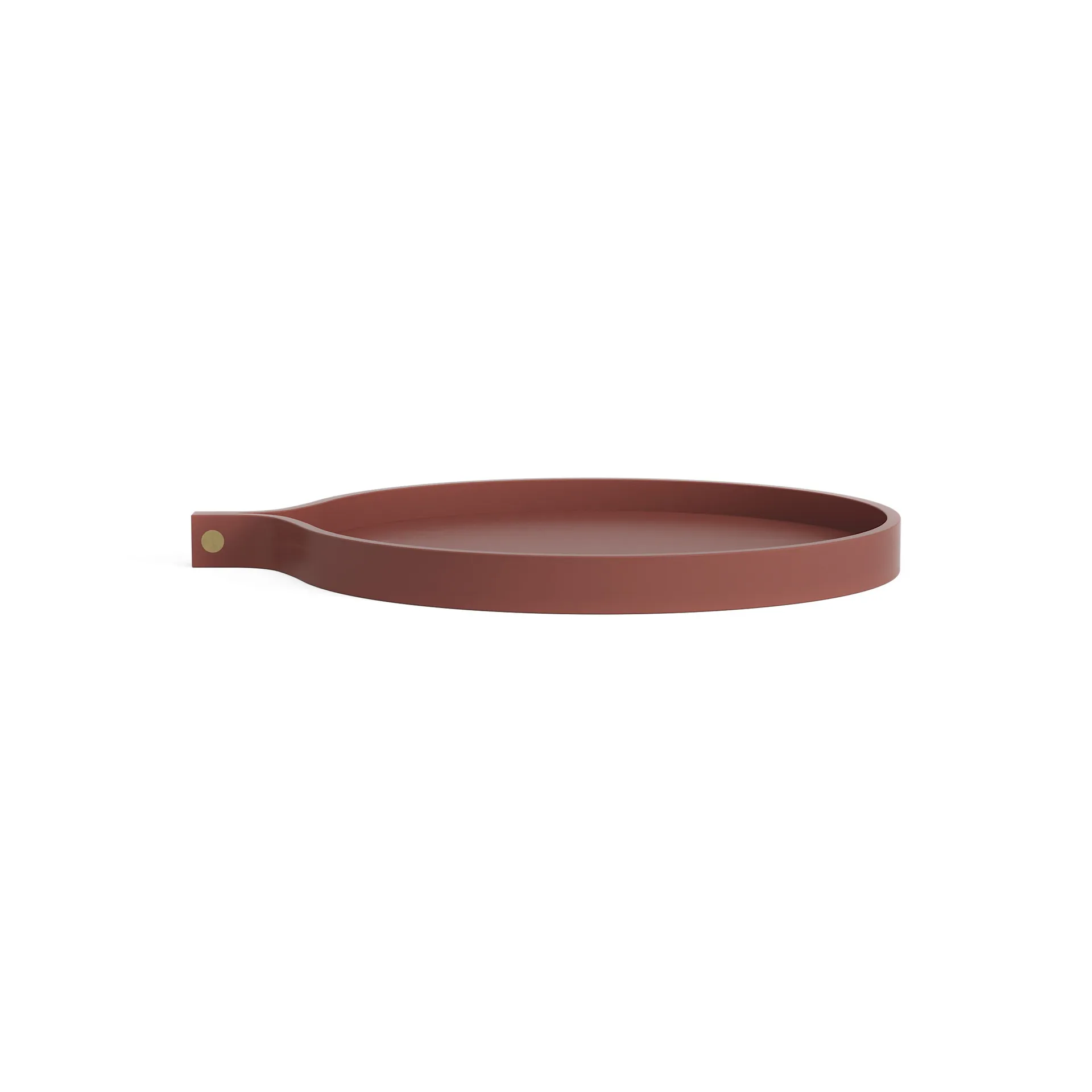 Comma bricka Ø40 cm, Ask röd Swedese