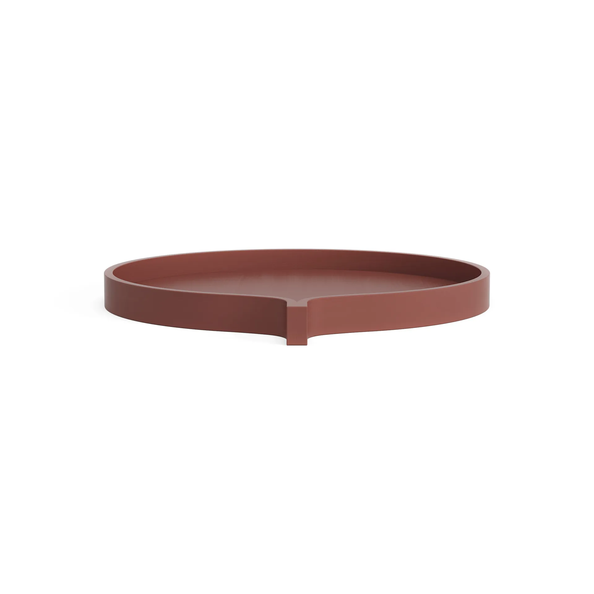 Comma bricka Ø40 cm, Ask röd Swedese