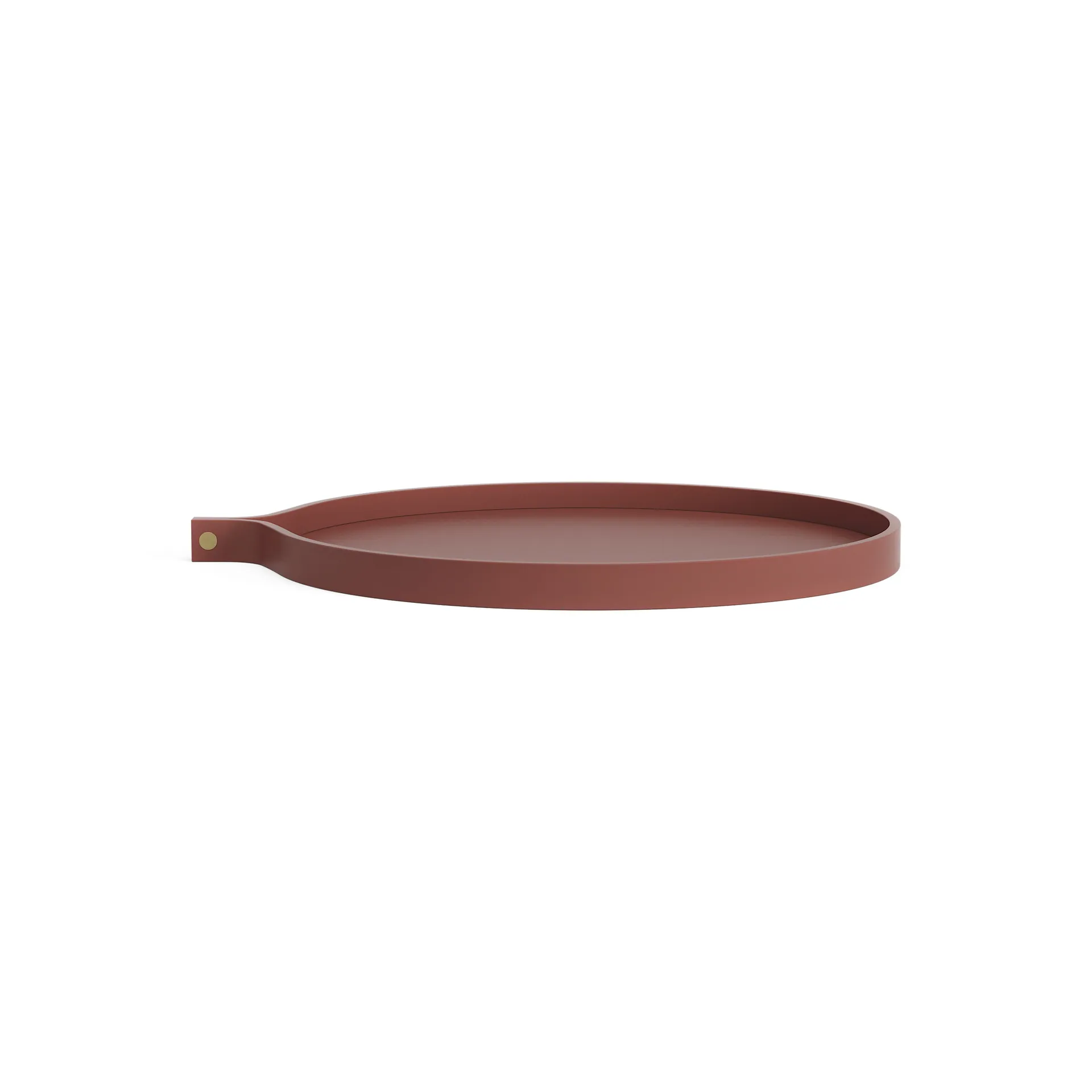 Comma bricka Ø52 cm, Ask röd Swedese