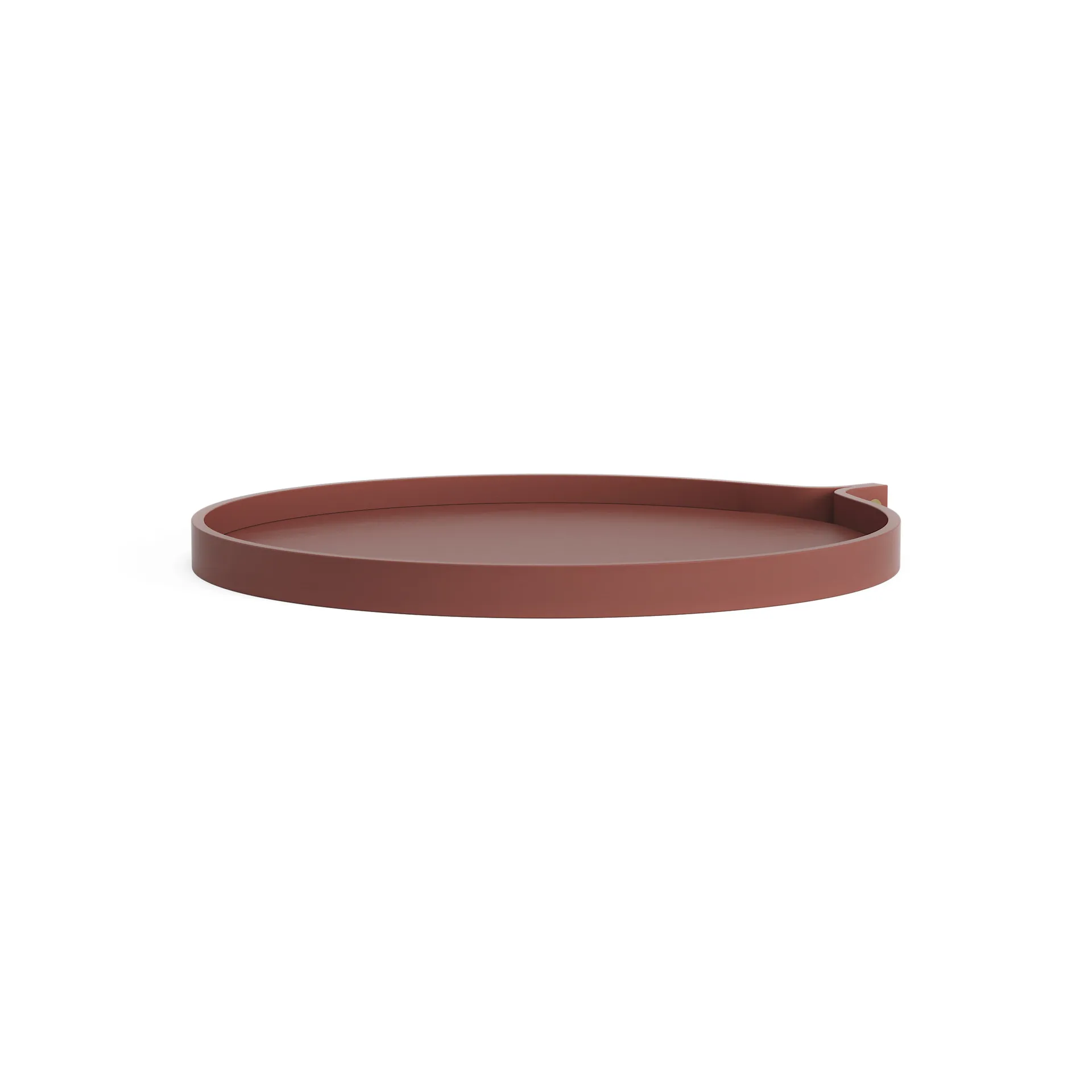 Comma bricka Ø52 cm, Ask röd Swedese