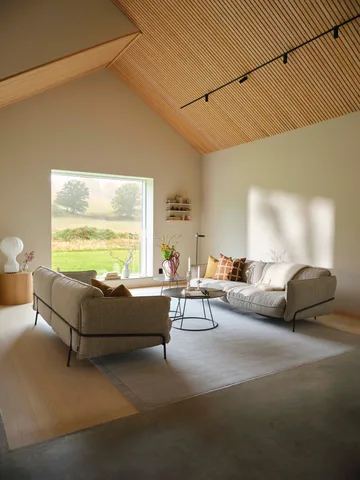 Continental soffa - Wave Sand-nutmeg - Swedese