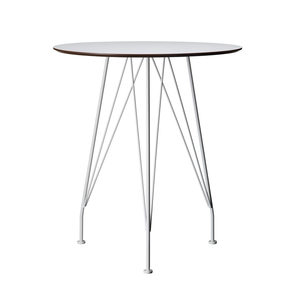Swedese Desirée cafébord Vit, 64cm, vitlackat underrede