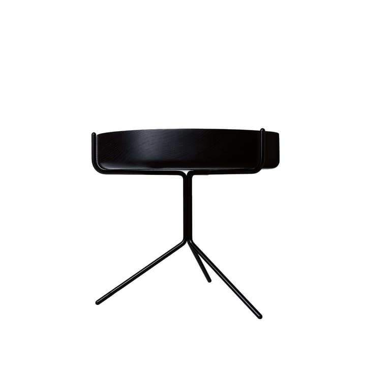 Drum bord - Svartlaserad-h.36cm-svart stativ - Swedese