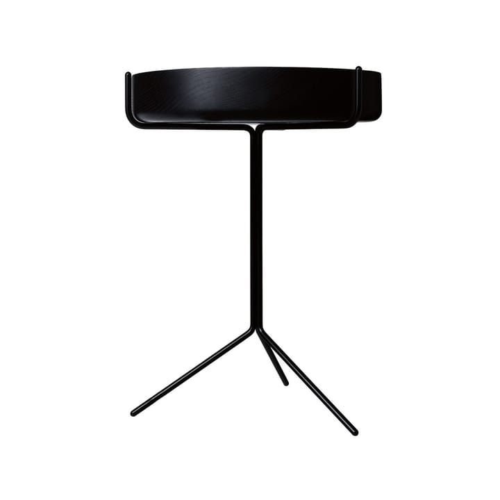 Drum bord - Svartlaserad-h.56cm-svart stativ - Swedese