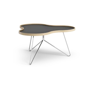 Flower bord 84x90 cm - H45cm-svart-ek-krom - Swedese