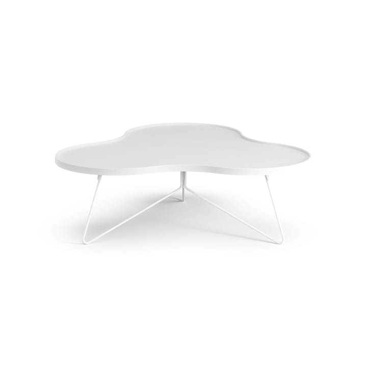 Flower mono bord 107x114 cm, H39 cm Ask vitlaserad Swedese